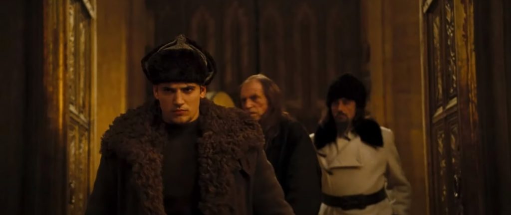 Harry Potter und der Feuerkelch - Viktor Krum und Igor Karkaroff des Durmstrang Instituts
