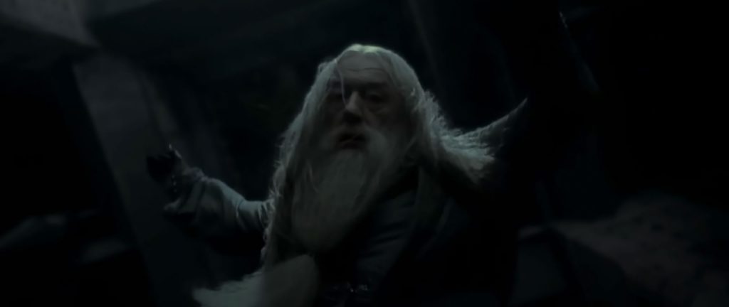 Harry Potter und der Halbblutprinz: Albus Dumbledore stürzt in die Tiefe