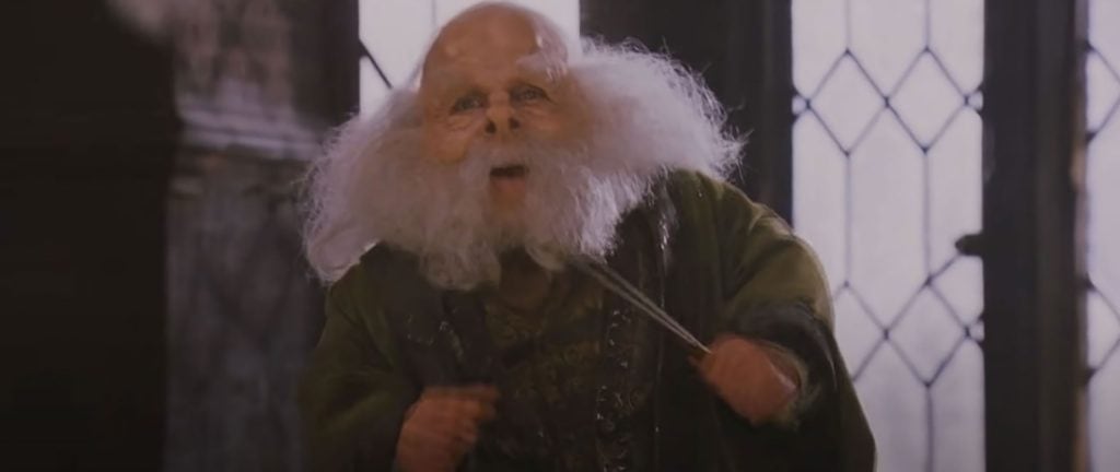 Harry Potter und der Stein der Weisen: Professor Flittwick im Unterricht